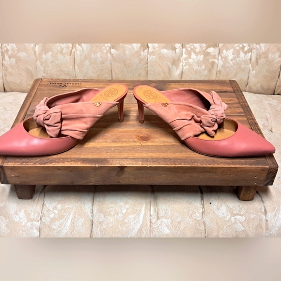 Tory Burch Elenoar Mules 3" Size 8 - Picture 6 of 8